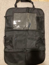 New Black Car Backseat Storage  Organizers for Kids  Road Trips 2 Pack 