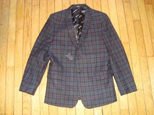 DKNY WOOL BLEND SPORT COAT JACKET BLAZER BOY'S KIDS SIZE 16 R BNWT 