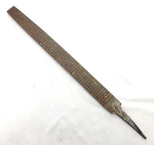 Vintage Nicholson 12" half round WOOD RASP coarse