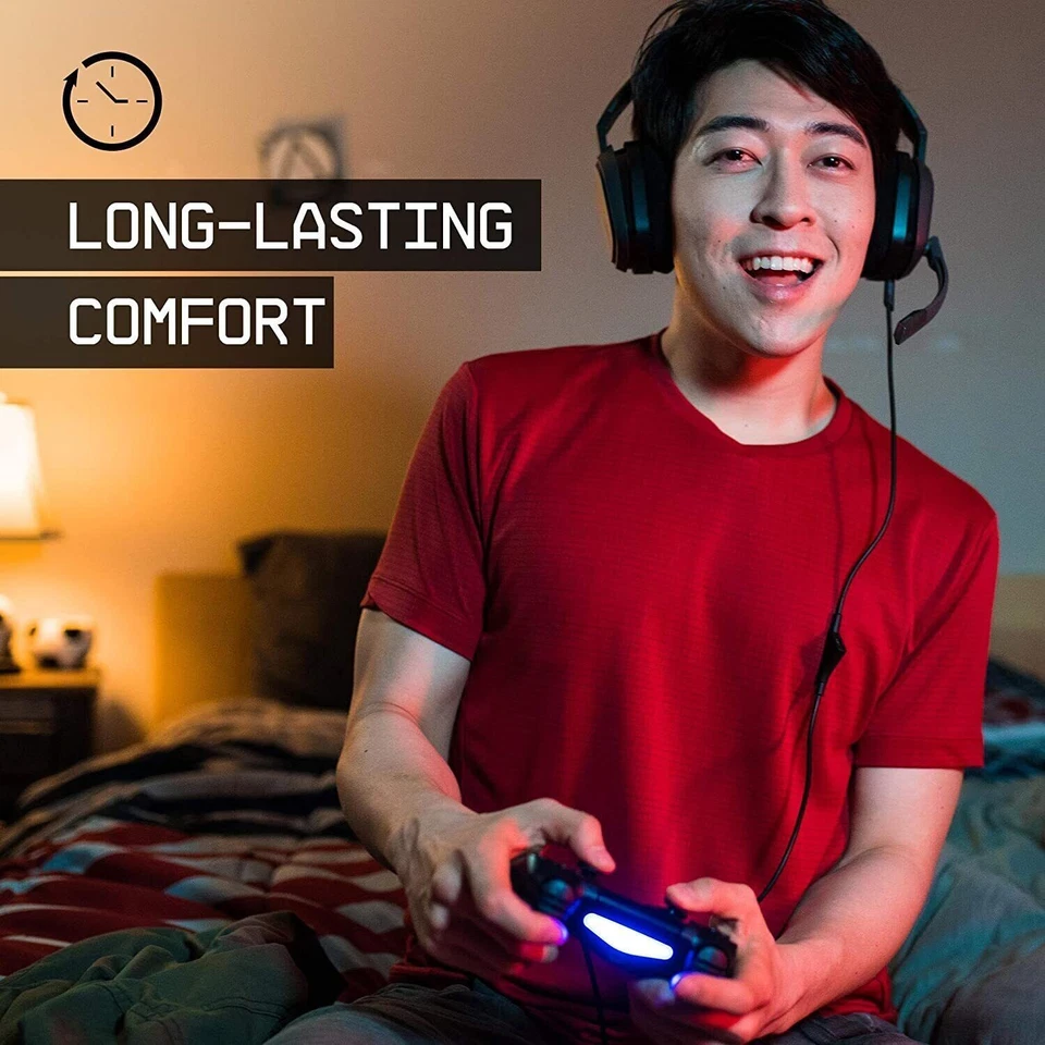 Astro Gaming A10 Wired Stereo Gaming Headset for PlayStation 4/5-PC Blue/Black - Image 3 of 4