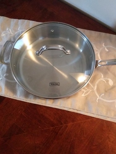 VIKING 3 PLY 5QT SAUCE PAN COOKWARE WITH LID