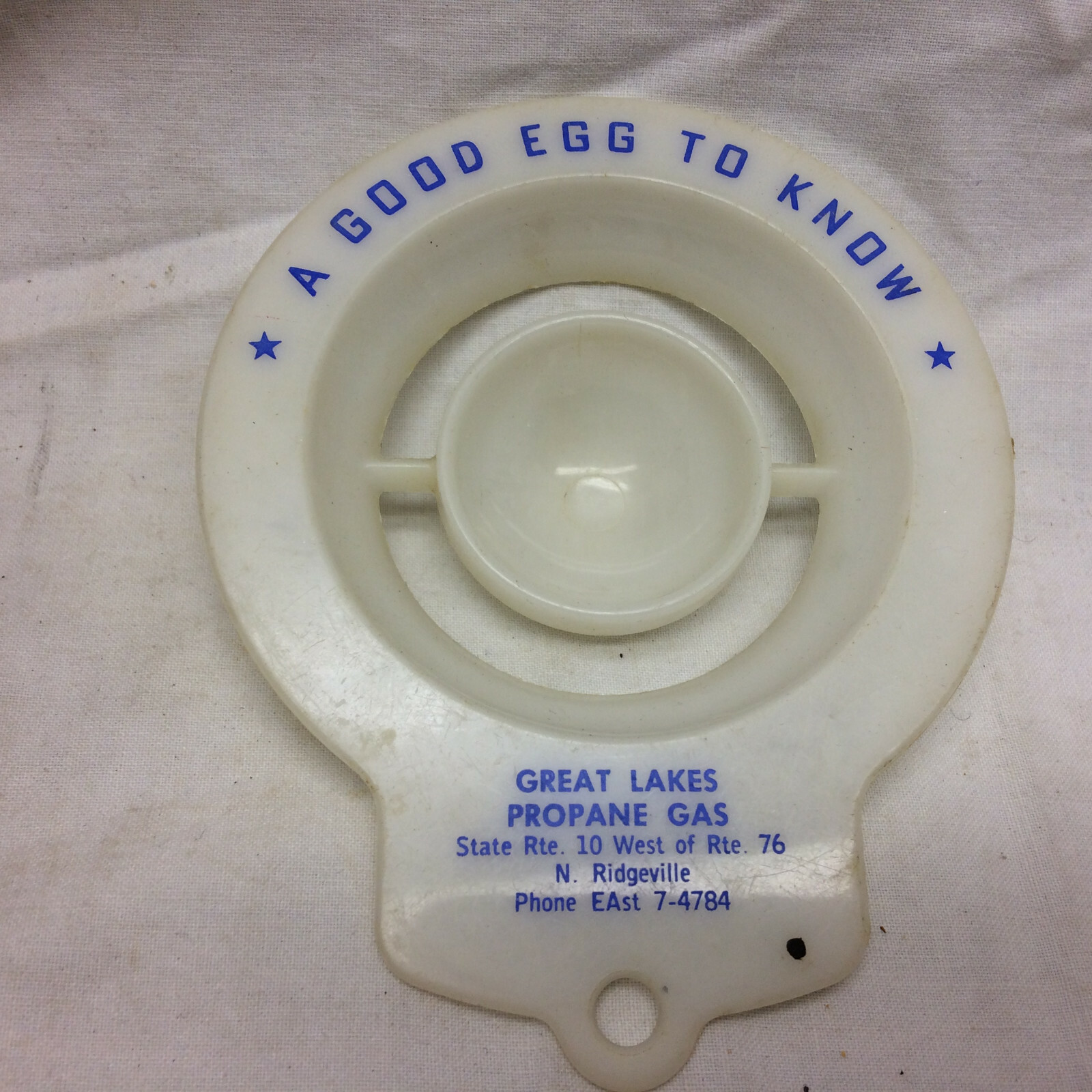 Vintage Advertising Egg Separator Great Lakes Propane Gas North