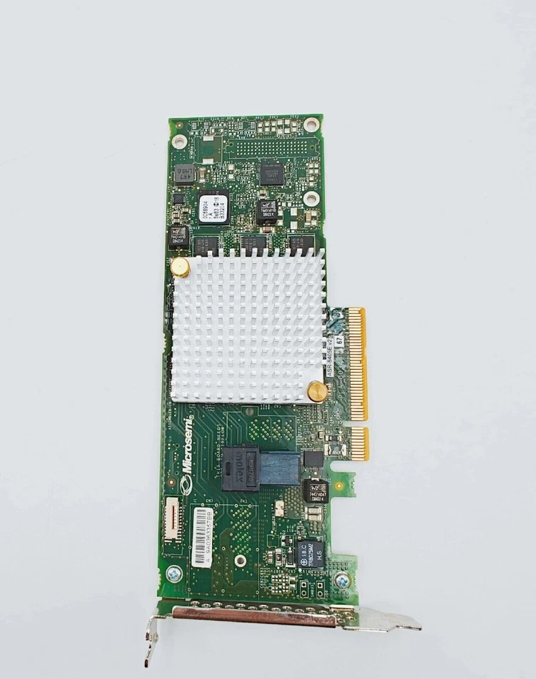 Microsemi Adaptec ASR-8405E V2 12Gbps PCIe Gen3 X8 SAS/SATA RAID Adapter - Image 2 of 4