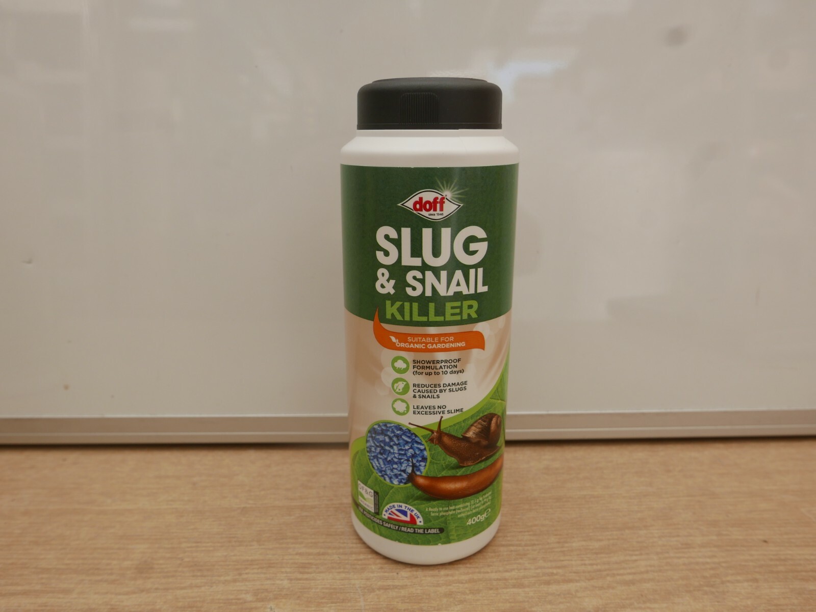 DOFF ORGANIC FERRIC SLUG & SNAIL KILLER PELLETS 400GRAM