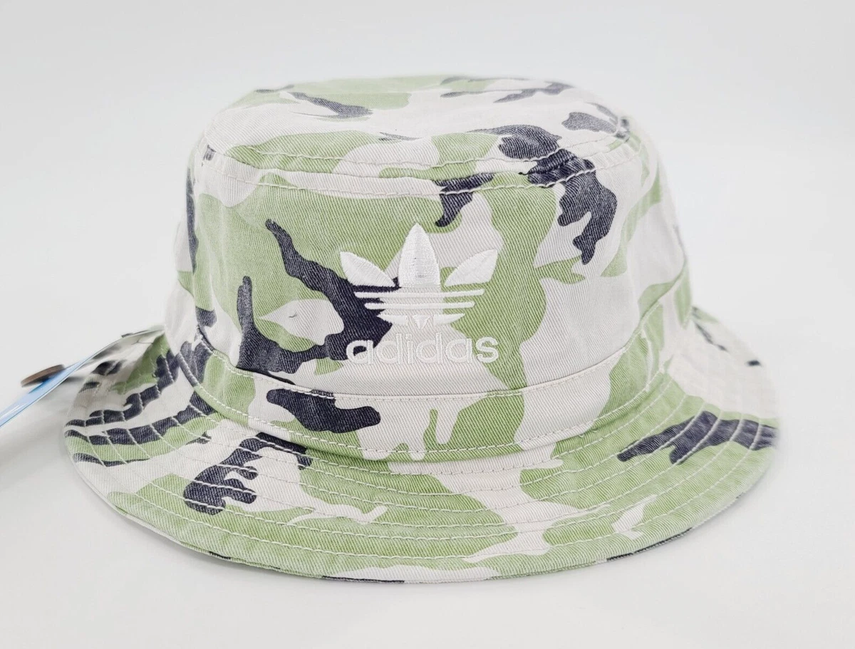 Adidas Originals Unisex Adult Washed Bucket Hat Cap Camo