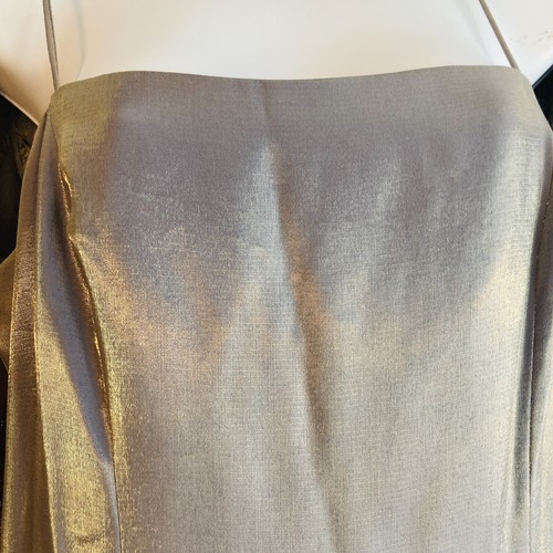 Alex Evenings Women's Silver Gray Strap Dress Cuffed 3/4 Sleeve Jacket Size 10 - Picture 4 of 10