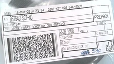 ON SEMI BAT54C DIODE ARRAY, SCHOTTKY, 30V, SOT23-3, BAT54CFSCT-ND (LOT OF 530)