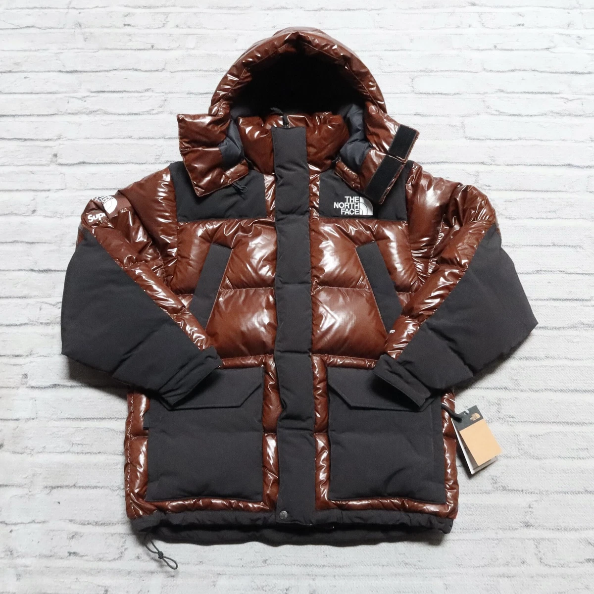 New Supreme x North Face 700 Fill Down Parka Jacket Size M Dark
