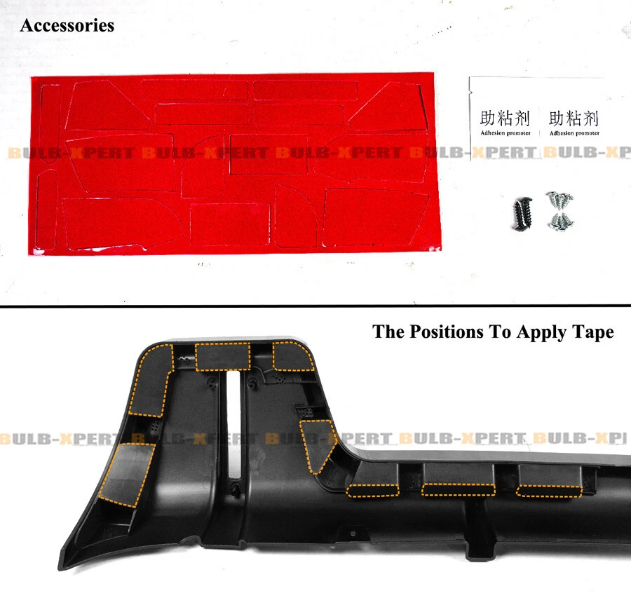 Difusor de parachoques trasero LED doble negro brillante todoterreno Land Rover Defender 20-24  Foto 4 de 4