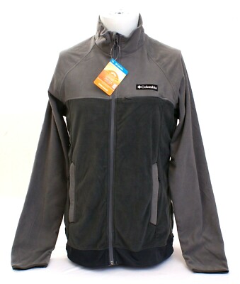 Columbia Sportswear Co. Gray Crater Summit Full Zip Fleece Jacket Men's NWT