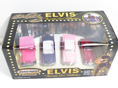 MATCHBOX ELVIS No.1 ミニカー 4台セット Elvis Presley Favorite Cars Collection 2001 Matchbox Collectibles