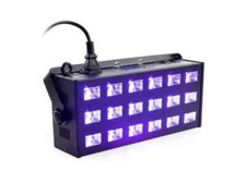 LIGHT4ME LED UV 18x3W Fluter und Stroboskop D...