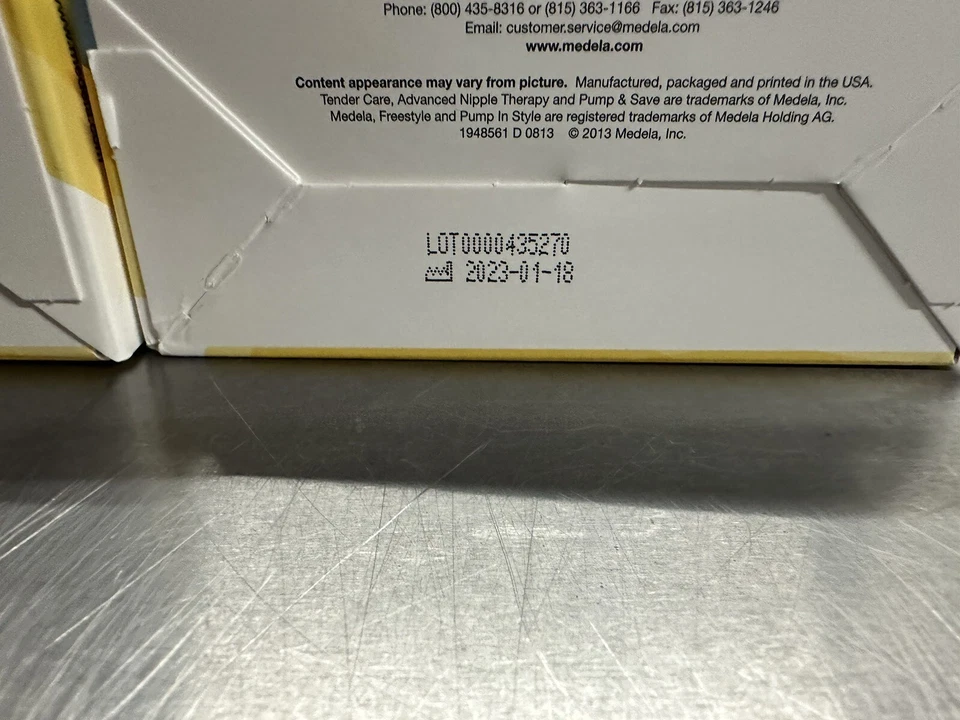 2 bolsas de hielo Medela para almacenamiento de leche materna bolsa de hielo azul nueva Foto 2 de 3