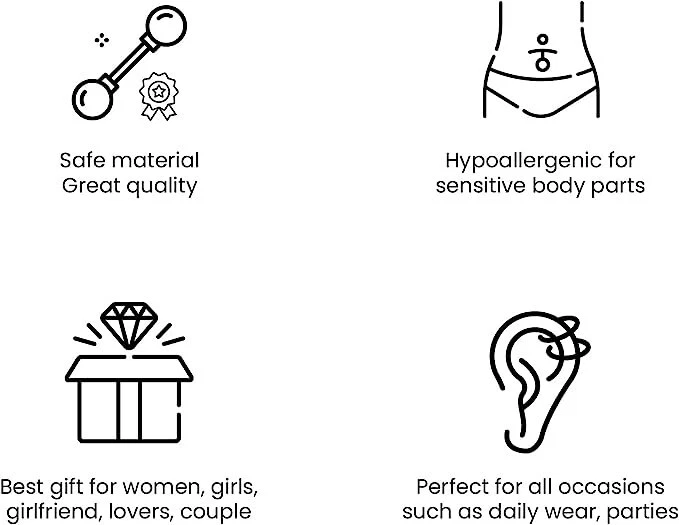 Parte superior dérmica plana roscada internamente 14k oro macizo 14G anclaje dérmico cúpula circonita cúpula Foto 4 de 4