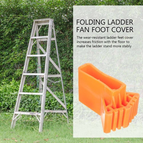 2 Pcs Stiefel Leiterfußabdeckungen Ersatzgummiabdeckungen Für Leiterfüße - Bild 11 von 12