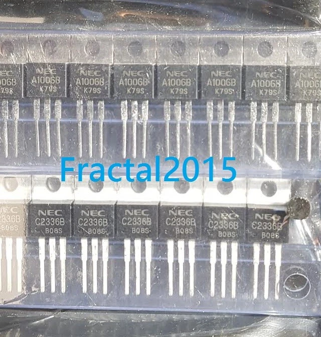 1 Paire 2SA1006B & 2SC2336B 2SA1006 & 2SC2336 Transistor TO220 NEC