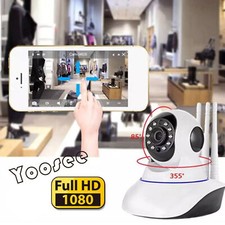 YOOsee CCTV 3 antena WIFI HD 1080P Security Wireless Audio Recorder Cam US