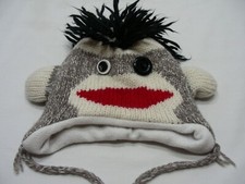 Silly Character - Toddler Size - Warm Winter Wool Blend Stocking Cap Beanie Hat 