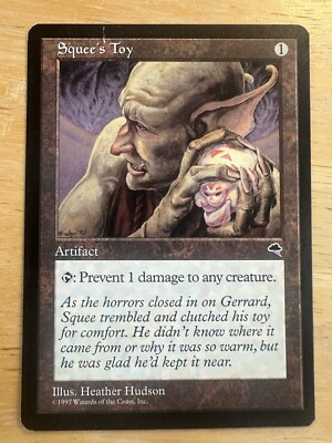 toy cards mtg Mishra's Workshop Custom Art Junji Ito Toy