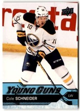 2016-17 Upper Deck Young Guns Cole Schneider Rookie #517 Buffalo Sabres