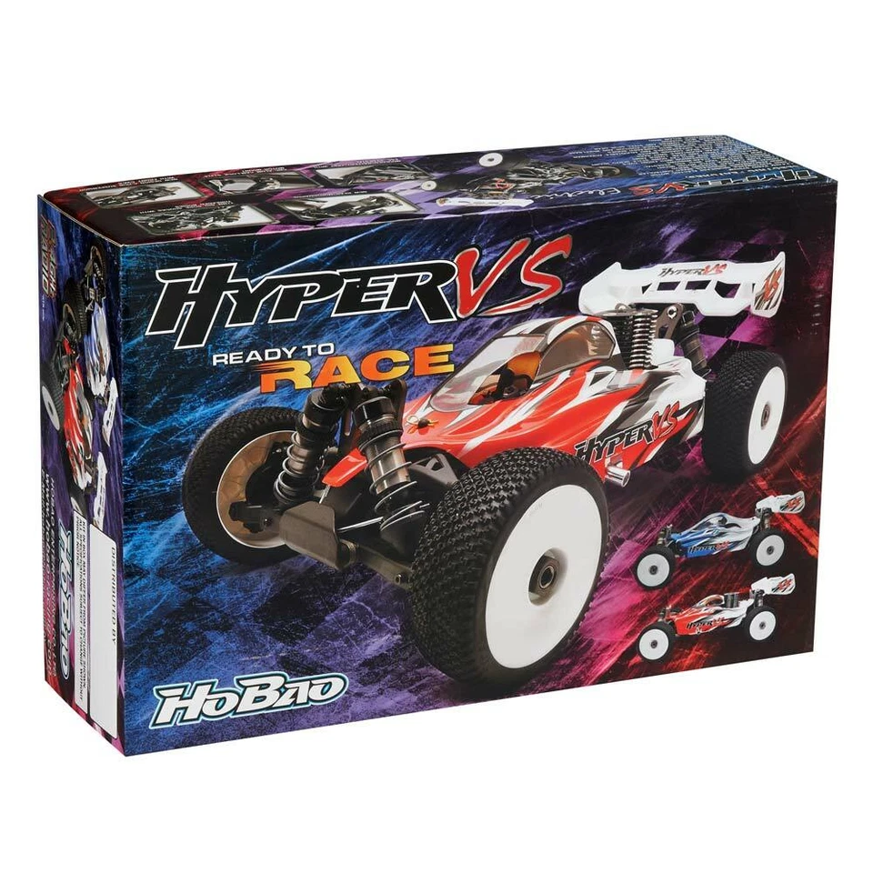 HoBao HB-VS-C30R 1/8 Hyper VS Buggy Nitro RTR Red Body w/ 30 Turbo Engine - Image 4 of 4