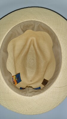 ecua andino hats パナマ帽 Ecua-Andino Classic Panama Hat Beige Men's Extra Large Used