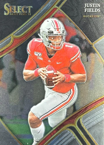 2023 Panini Select Draft Picks Justin Fields #138