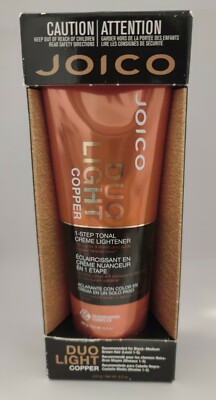 JoicoDuo Light Copper 1 Step Tonal Creme Lightener! 8.5 oz