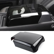 1X Central Armrest Box Cover Trim Glossy Black ABS for Land Rover Defender 20-23