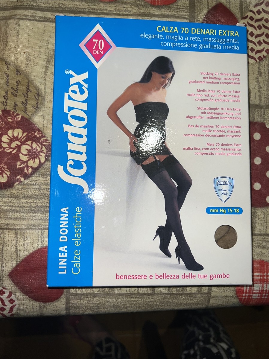 Calza Autoreggente Scudotex a Graduata da Donna 70 Denari