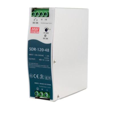 MeanWell DIN Hutschienennetzteil SDR-120-48 48V 2.5A 120W Netzteil Stromversorgu