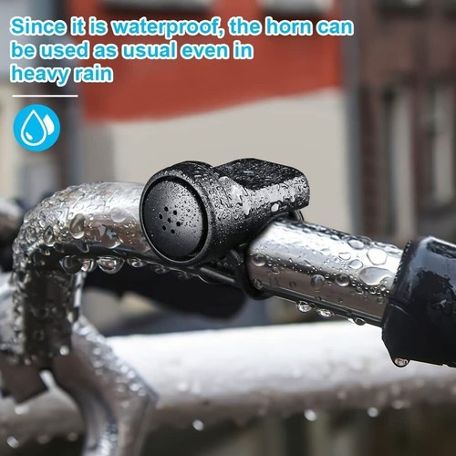 Bike Loud Horn 140Db Bicycle Handlebar Alarm Ring Bell USB Charging Cycling Kit - Picture 4 of 12