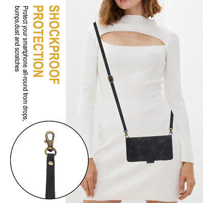 TECH CIRCLE Crossbody Wallet Case Compatible With Google Pixel 9/9 Pro RFID Blocking 7-Card Holder Soft PU Leather Magnetic Snap Shoulder Strap Zipper - View #10