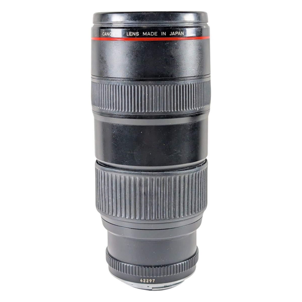 Canon EF 80-200mm f/2.8L Lens w Hood Good Condition Tested Working