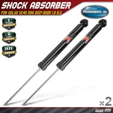 2x Shock Absorbers Rear Side for Volvo XC40 536 T5 D4 2017-2025 1.5 2.0 32221541