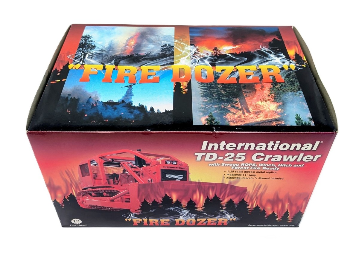 1/25 International TD-25 Fire Dozer Crawler #7 | eBay