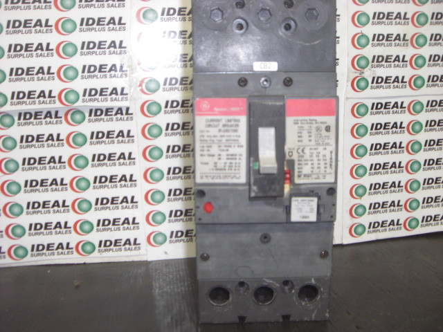 General Electric SFLA36AT0250100A Circuit Breaker 3 pole 250A 600V-Used img