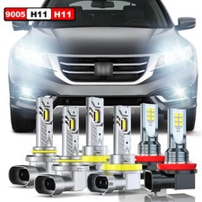 For Honda Crosstour 2012-2015 Combo 9005h11h11 Led Headlight Bulbs Cool White
