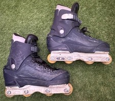 Vintage Salomon ST Seventy Aggressive Inline Skates Rollerblades UK 11