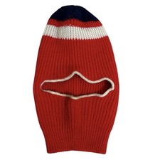 Vintage 1970s Retro Knit Ski Mask Balaclava B...