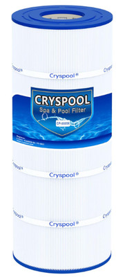 Cryspool  CP-08056 White 150 sq. ft Spa and Pool Filter - CP-08056