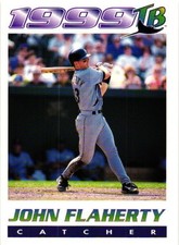 1999 TAMPA BAY DEVIL RAYS GTE SGA John Flaherty #6