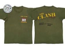 1982 The Clash Know Your Rights North American Tour T-Shirt SE309