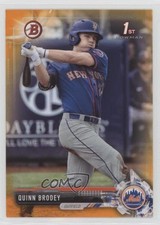 2017 Bowman Draft Orange 8/25 Quinn Brodey #BD-24 0o9