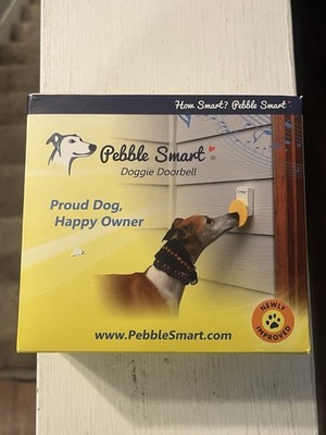 Pebble Smart Doggie Doorbell-Wireless, Rain Proof, BRAND NEW SEALED