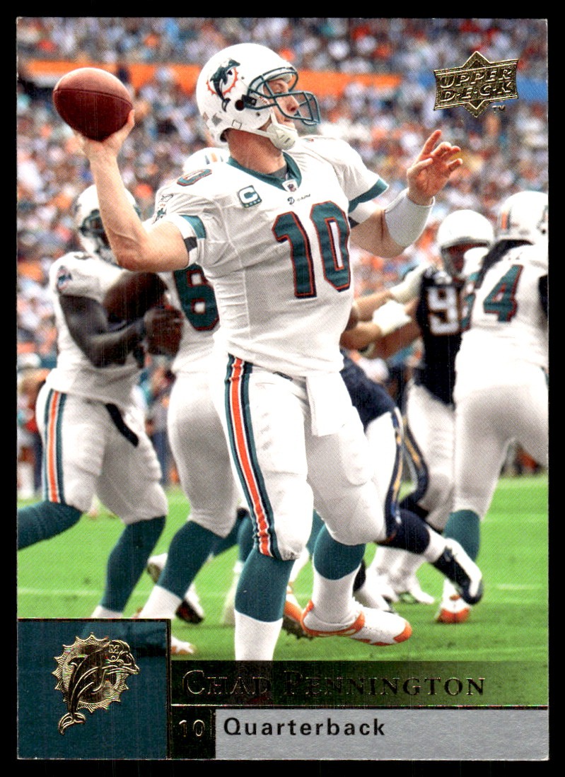Chad Pennington 2009 Upper Deck First Edition #81 Dolphins NFL READ FREE SHIP