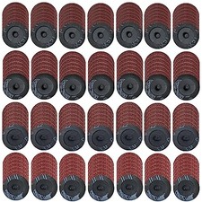 200 Pcs 2 inch Sanding Discs Set, Disc Aluminum Oxide Coated Roll Lock Disc  0.19 per gallon