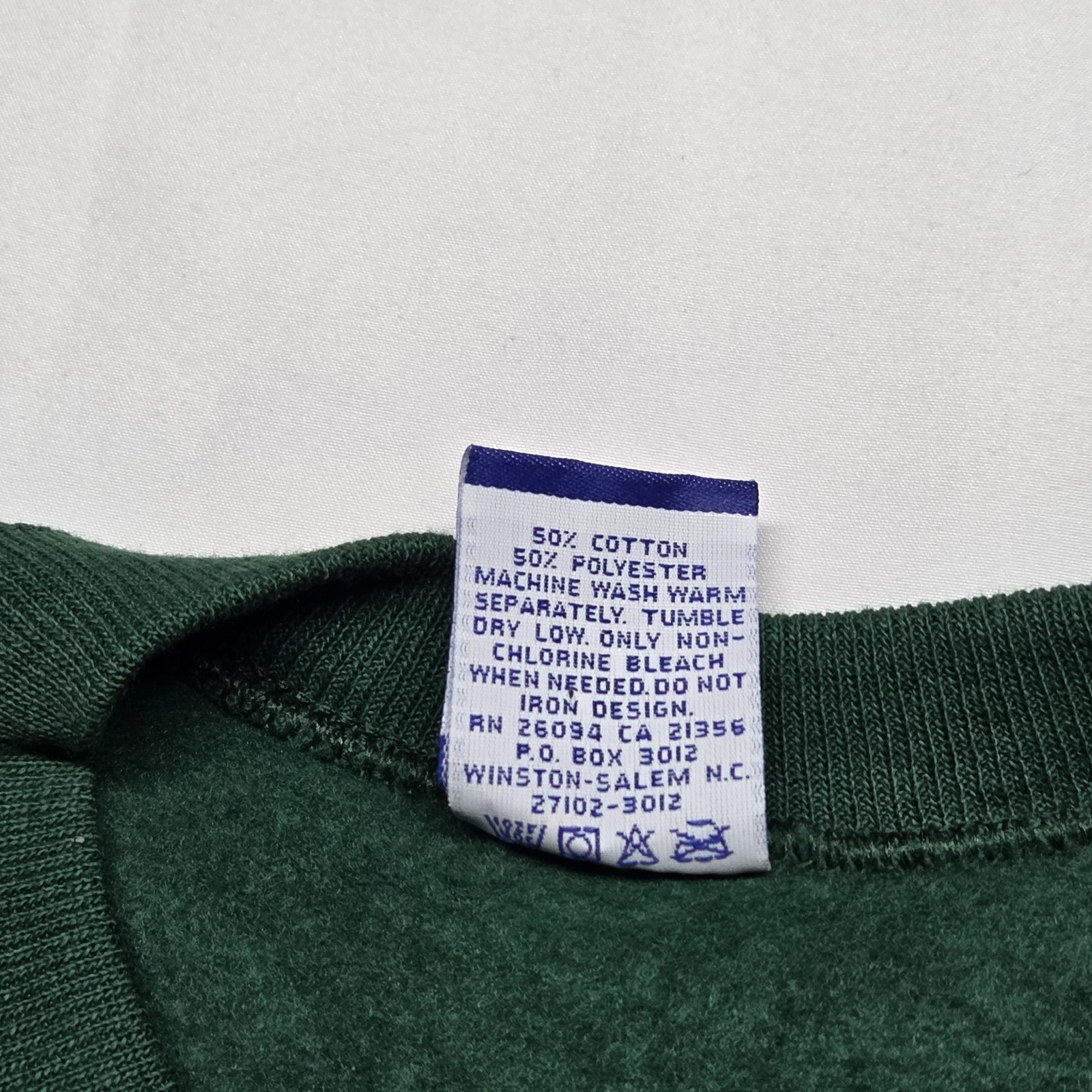 Vintage 1990s Champion Basic Training Crewneck Sw… - image 5