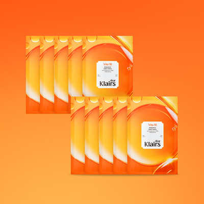Klairs Vitamin Brightening Sheet Mask 25ml 10 Sheets