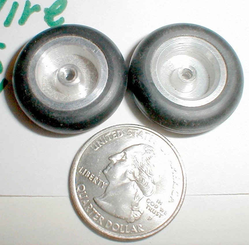 Neumáticos y ruedas de coche ranura de goma redonda 1 Pr 5:40 rosca eje 1/8" 15/16" X 1/4 Foto 2 de 4